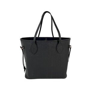 Louis Vuitton Neverfull MM Giant Monogram Black Empriente Leather Tote
